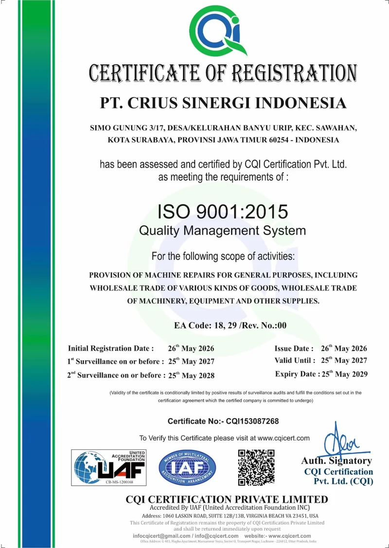 ISO 14001:2015 — Environmental Management System