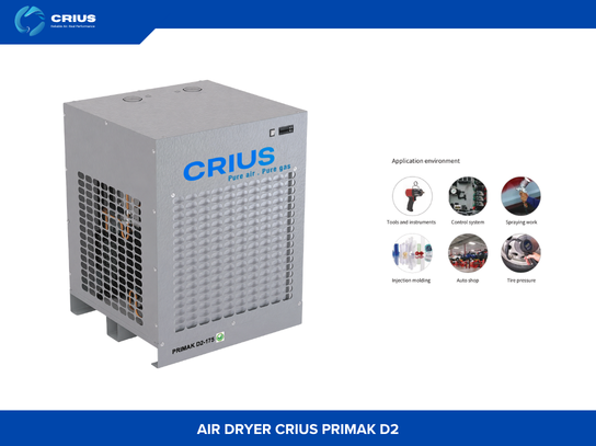 PRIMAK D2 Series — Refrigerant Dryer