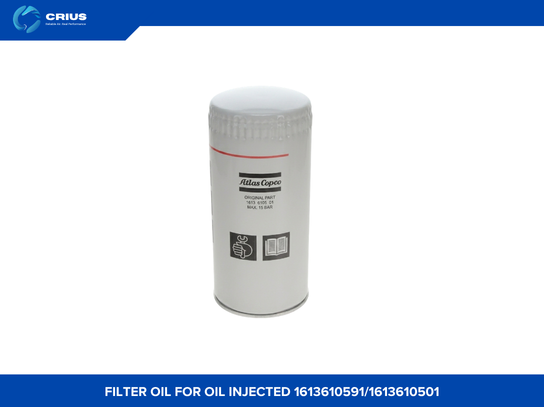 FILTER OIL FOR OIL INJECTED 1613610591_1613610501