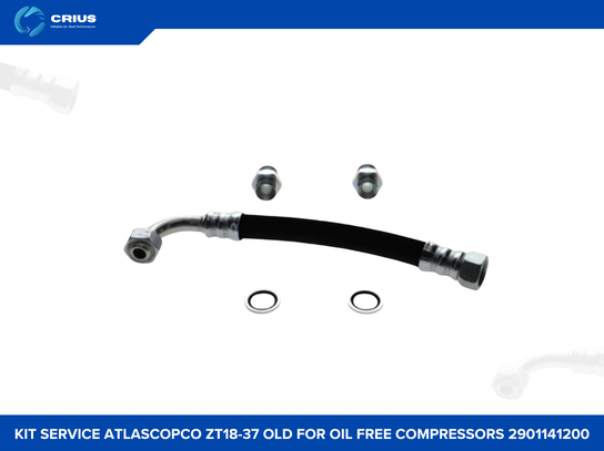 KIT SERVICE ATLAS COPCO ZT18-37 OLD FOR OIL FREE COMPRESSORS 2901141200