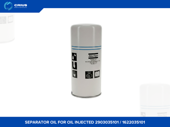 SEPARATOR OIL FOR OIL INJECTED 2903035101 _ 1622035101